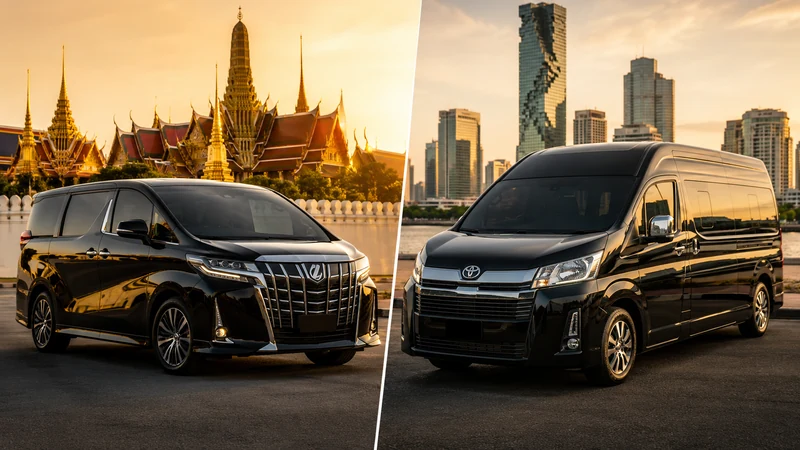 เปรียบเทียบ Toyota Alphard และ VIP Commuter ประเทศไทย