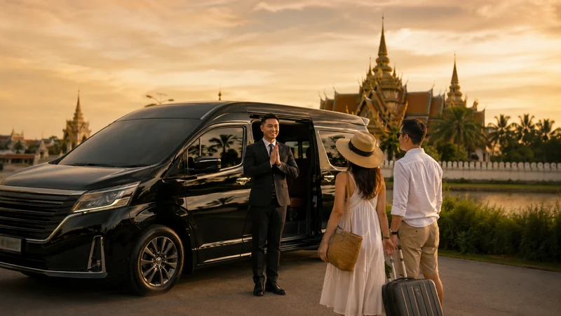 บริการคนขับส่วนตัวสำหรับนักท่องเที่ยวในประเทศไทย